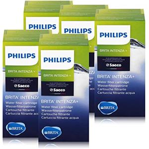 PHILIPS Saeco Filtro dell'acqua Intenza+ Brita, 5 Confezioni