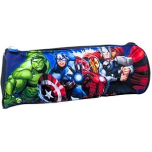 mybagstory - Astuccio per Garcon Avengers - Bambino - Scuola - Primaria - Scuola - Scuola - Scuola - Scuola - Scuola - Scuola - asilo -, Avengers - Nero, Bambino, Classico