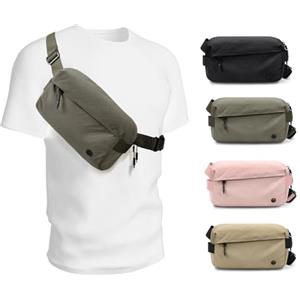 GOLF SUPAGS Borsa da Petto Unisex, Casual Borse a Tracolla da Uomo e Donna, Moda Sportiva Borsa Tracolla, per Escursioni, Ciclismo, Viaggi, Sport All'aria Aperta (Verde Muschio)