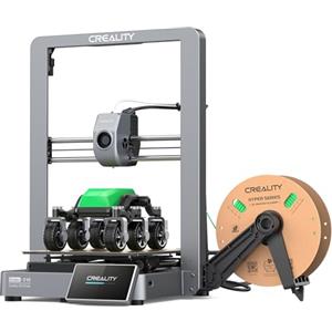 Creality Ender-3 V3 Stampante 3D, 600 mm/s ad Alta Velocità, Struttura Interamente in Metallo, CoreXZ con Estrusore Diretto a Doppio Ingranaggio, Hotend da 60W 300℃, Stampanti 3D 8,66x8,66x9,84 po