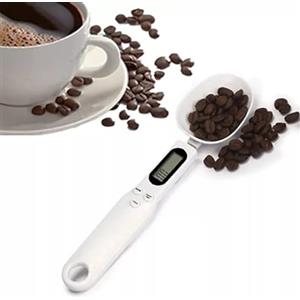 Terryshop74 Cucchiaio Bilancia，Pesare Ingredienti da 0.1 a 500g, Bilancia da Cucina Digitale con Display LCD，Pesatura Accurata di Caffè, Burro, Zucchero a Velo, Latte e Altri Solidi e Liquidi