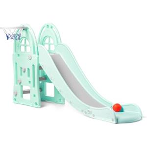 ATAA Scivolo XL - Blu- Scivolo per Giardini, parchi e Zone all'Interno - Altalena e Giocattolo per Giardino Ottimo per Bambini e Bambine