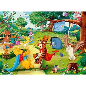 Ravensburger, Winnie the Pooh, 100 Pezzi XXL, Puzzle per Bambini, Età Consigliata 6+, Multicolore, 49 x 36 x 0,2 cm, 12997 3