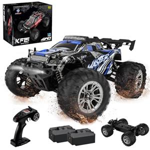 Circlio Macchina Telecomandata 4x4 Auto RC, 1:16 4WD Fuoristrada Telecomandata con Luci, 43 km/h Auto da Corsa, 2.4GHz All Terrain RC Drift Car, 30 Minuti Macchina Radiocomandata, per Bambini Adulti blu