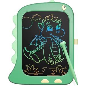 Bravokids Tavoletta Grafica 8,5 Pollici, Lavagna Magnetica Cancellabile LCD Colorata, Regalo per Bambini 3 4 5 6 7 8 anni, Giochi Bimba per Ragazzi Verde