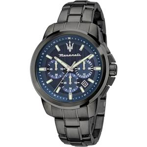 Maserati Orologio da uomo, Collezione Successo, movimento al quarzo, cronografo, in acciaio - R8873621005