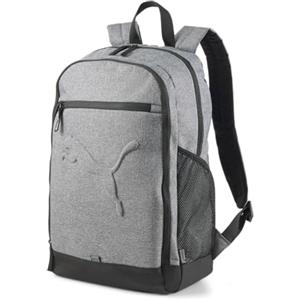 PUMA Buzz Backpack, Zaino Unisex, Grigio mélange Medio, Taglia Unica