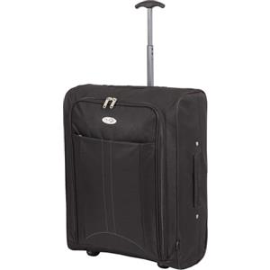 CABIN GO 5630 trolley economy - Trolley morbido 2 ruote 55x40x20 cm ultra leggero utilizzabile come bagaglio a mano dimensioni standard