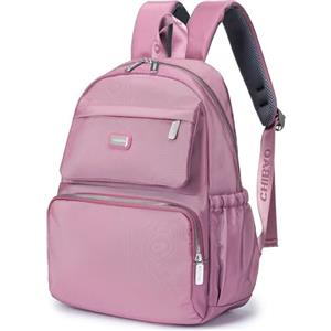 BAGZY Zaino 40x30x15 Aereo Viaggio ，Zaino Donna 15,6 pollici Porta PC Aereo Zaino Donna Lavoro Elegante Borsa Zaino Donna Impermeabile Zaino da Viaggio，Rosa