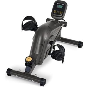 SportPlus Pedaliera per Casa o Ufficio, computer di allenamento, sistema di frenata magnetica, alta qualità, silenziosa, 8 livelli di resistenza, cyclette per anziani, SP-HT-0001.