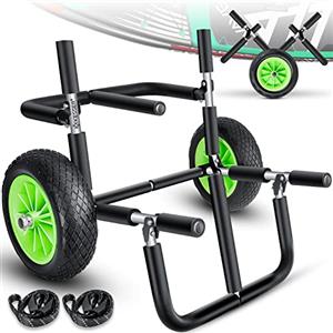 KESSER® Surf Trolley Carrello per Il Trasporto di Tavole da Surf per Tavole da SUP Stand Up Paddle Board Carrello per Il Trasporto di Kayak - Pieghevole Imbottito