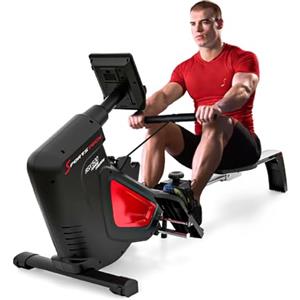 Sportstech - RSX500 Vogatore Pieghevole per Casa, Vogatore, Vogatore Professionale per casa con 16 Livelli di Allenamento e Smart App, Attrezzatura Compatta Home Gym Senza Rumore