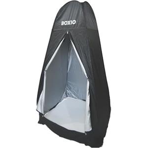 BOXIO - Tenda: tenda da doccia portatile da campeggio, ideale anche come spogliatoio pop-up autoportante 2 x 1 m - un must per il vostro WC da campeggio, in vanlife, e come visitatore in estate