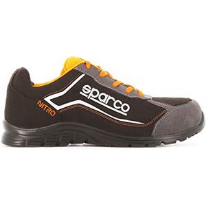 Sparco Scarpe Antinfortunistici Da Lavoro, Multicolore (Nero / Grigio), 45 EU, 1 Pezzo