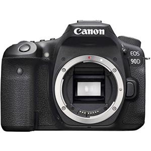 Canon EOS 90D body (APS-C 32,5 Mp, fino a 10 fps, 7,7 cm display orientabile, video 4K, processore DIGIC 8, Wi-Fi, Bluetooth) nera