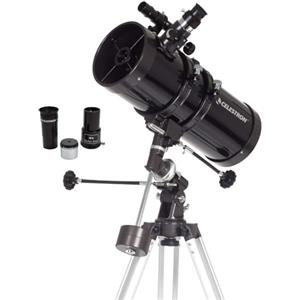 Celestron 21049 Telescopio riflettore PowerSeeker 127EQ, nero