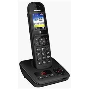 Panasonic TGH720 Telefono Cordless con Segreteria Telefonica, Blocco Chiamate Automatico, Base di Ricarica Inclusa