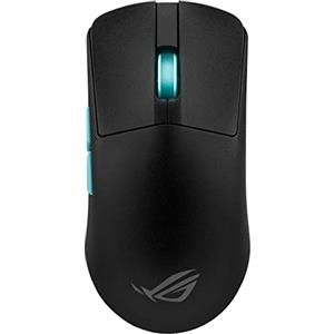 ASUS ROG Harpe Ace Aim Lab Edition Mouse Gaming, Super Leggero, 36000 dpi, Wireless 2.4 GHz, Bluetooth, Bassa Latenza, USB, Batteria a Lunga Durata, Illuminazione RGB Aura SYNC, Bianco