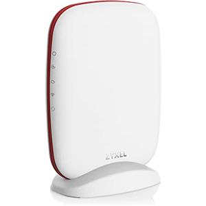 Zyxel Secure Cloud-managed Router con AXE5400 Tri-band WiFi Sicurezza di rete senza abbonamento, gestibile tramite Nebula APP/Ideale per piccoli uffici/piccole filiali. [SCR 50AXE]