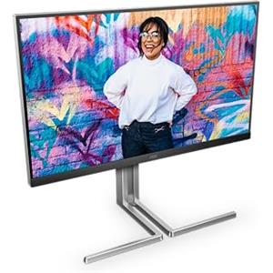 AOC Q27U3CV - Monitor QHD da 27 pollici, altoparlante, altezza regolabile, HDR400 (2560x1440, 75 Hz, HDMI, DisplayPort (ingresso/uscita), USB-C (96 W PD), Hub USB) nero