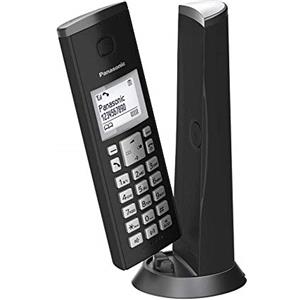 Panasonic KX-TGK210JTB Telefono Cordless Digitale Singolo, Schermo LCD 1.5