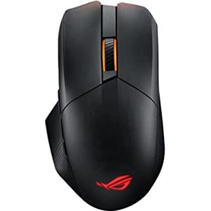 ASUS ROG Chakram X Origin Mouse da Gaming RGB Wireless, frequenza di polling 8000 Hz, tripla connettività a bassa latenza, joystick analogico, 11 pulsanti programmabili, ROG AimPoint, Nero