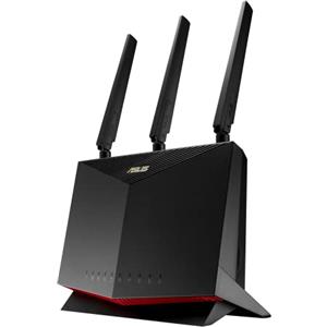 ASUS 4G-AC86U 4G+ LTE Modem Router Cat. 12 Dual-Band AC2600 mbps, Supporta Rete Ospiti con Captive Portal, Aiprotection Pro Internet Security, MU-MIMO, slot SIM