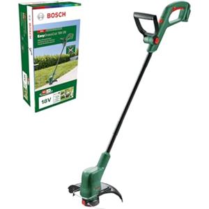 Bosch Home and Garden Tagliabordi a batteria EasyGrassCut 18V-26 (senza batteria, sistema a 18 Volt, diametro di taglio 26 cm, in scatola di cartone)