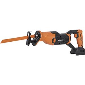 Evolution Power Tools R150RCP-Li Sega alternativa cordless 18 V Li-Ion EXT con lame multi-materiale per tagli su legno, metallo e molto altro