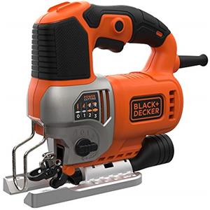 BLACK+DECKER S, Seghetto alternativo 650W ad azione pendolare. BES610K-QS