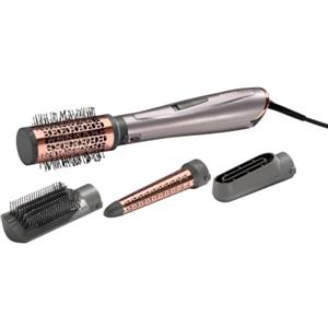 BaByliss Air Style AS136E Spazzola Ad Aria Da 1000W, 4 Accessori, Funzione Ionica, Rivestimento In Ceramica, 2 Temperature + Tasto Aria Fredda, Rose Gold, 13.34 x 0.79 x 4.22 cm, 325 grammi