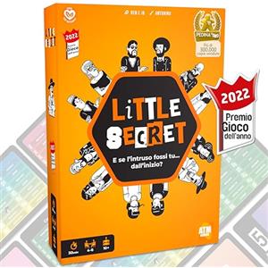 ATM Gaming Little Secret - Giochi da tavolo - Gioco di Bluff, Creatività e di Sospetto - Divertente gioco da tavolo per bambini e adulti - Giochi di Società