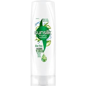 Sunsilk, Balsamo Aloe Vera, Balsamo per Capelli Secchi e Disidratati, Formula Nutriente ed Idratante, con Aloe Vera, Dona Morbidezza e Luminosità, Senza Siliconi e Oli Minerali, 200 ml