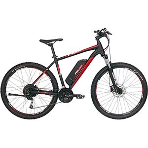 Fischer Montis Em 1726, Bici elettriche E-Bike | MTB, Nero Opaco, Rahmenhöhe 48 cm