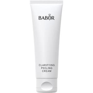 BABOR Clarifying Peeling Cream per Pelli Grasse, Peeling Viso Chiarificante, Preparazione per Trattamenti Viso e Autoabbronzanti, Senza Alcool, Formula Vegana, 1 x 50 ml