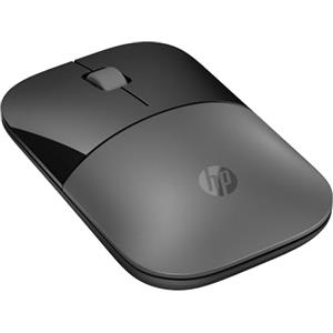 HP Z3700 Mouse Wireless, Sensore Preciso, Tecnologia LED Blue, 1200 DPI, 3 Pulsanti, Rotella Scorrimento, Ricevitore USB Wireless 2.4 GHz Incluso, Design Pratico e Confortevole, Argento