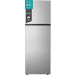 Hisense RT327N4ACE Frigorifero Doppia Porta a libera installazione Total No Frost, sistema di ventilazione Multi Air Flow, Larghezza 55 cm, Colore Inox, Capacità netta 249 L