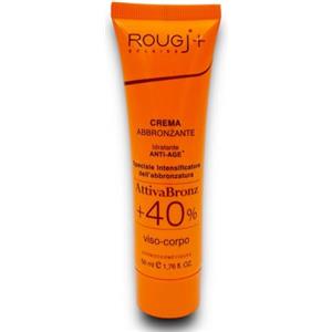 Rougj Attiva Bronz Crema Abbronzante Antirughe Viso Corpo 50Ml