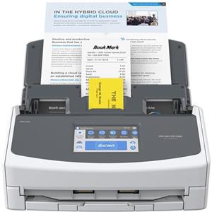 ScanSnap iX1600 (bianco) - Scanner documenti - ADF, Scanner Fronte Retro Duplex - A4, Touchscreen, Wi-Fi, USB3.2