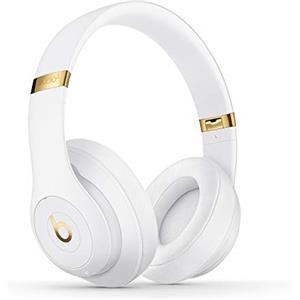 Beats Studio3 Wireless Cuffie con cancellazione del rumore - Chip per cuffie Apple W1, Bluetooth di Classe 1, cancellazione attiva del rumore, 22 ore di ascolto - Bianco