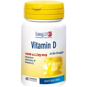 LONGLIFE Srl LONGLIFE VIT D3 1000UI 60CPR
