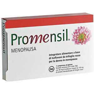Named Promensil - Integratore Alimentare con Isoflavoni da Trifoglio Rosso per Disturbi della Menopausa, 30 Compresse