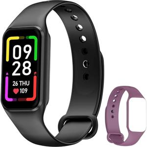 Blackview smartwatch uomo e donna, orologio fitness da 1,47 pollici, display a colori, fitness tracker con contapassi, monitoraggio della frequenza cardiaca, orologio sportivo con 24 modalità sportive