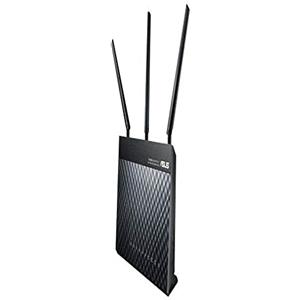 ASUS DSL-AC68U Modem Router, compatibile Ai Mesh, Annex A B J, WiFi 5 AC1900 MIMO, 4x Gigabit LAN, AiProtection, CPU Dual-Core, USB 3.0 multifunzione