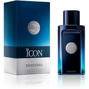 Banderas The Icon, Eau de Toilette Spray per Uomo, Fragranza Ambra Legnosa, 100 ml