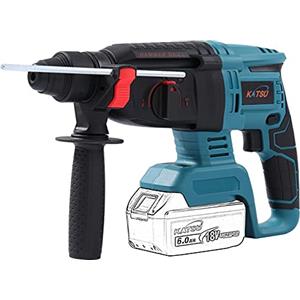 KATSU Tools KATSU FIT-BAT 21V Martello Perforatore a Batteria SDS 26mm con Motore Brushless, per la Foratura di Cemento, Acciaio e Legno, senza Batteria o Caricatore (Solo Corpo)