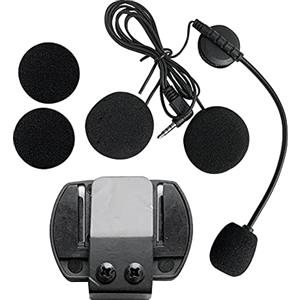QSPORTPEAK Moto Casco clip di & Cuffie con Microfono, per V4 / V6 Bluetooth interfono moto Intercom