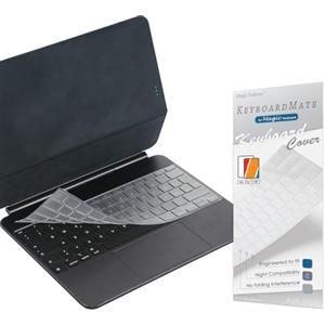 Digi-Tatoo UE/Italia Layout Protezione tastiera ultrasottile compatibile con 2025 Magic Keyboard per iPad Air 11 (M3)/2024 Magic Keyboard per iPad Pro 13 (M4), TPU, Italiano/Europeo
