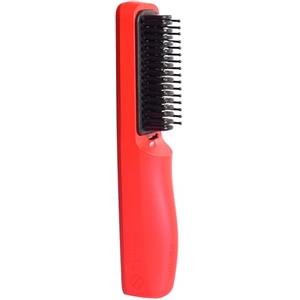 Beter - Spazzola termica lisciante, Spazzola ionica senza fili GRWM, Piastra per capelli professionale, 200°C, Riscaldamento rapido, Protezione antiscottatura, Anticrespo, Ricarica USB, Rosso