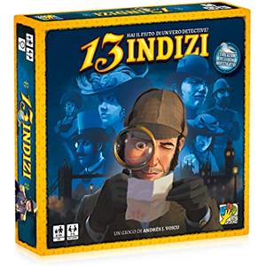 DV Giochi-13 Indizi-Gioco da Tavolo di Deduzione e Investigazione-Edizione Italiana, Multicolore, DVG9330, da 2 a 6 giocatori, ‎8 anni e più